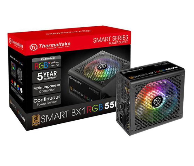 Thermaltake BX1 RGB 550W 80 Plus Bronze - 473000 - zdjęcie 7